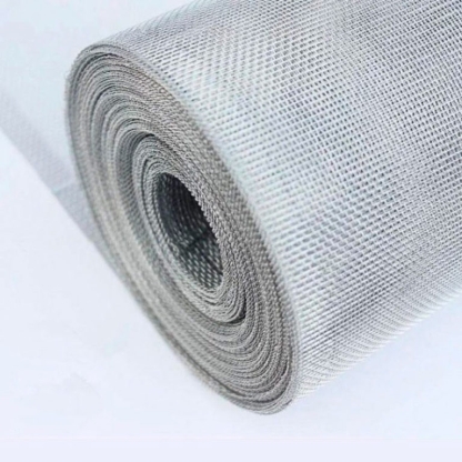 Сетка алюминиевая просечно-вытяжная оцинкованная с мелкой ячейкой в рулонах 1,2х5х5 мм в&nbsp;Перми
